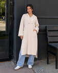 Long Hoodie with Two Pockets