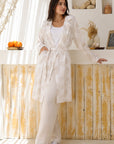Blush Bloom Trench