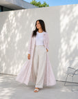 Soft Tide Dress with Belt