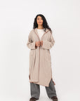 Soft Knit Long Hoodie Cardigan