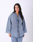 Buttons Denim Jacket