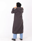 Long Hoodie with Zipper