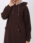 Long Hoodie with Pocket