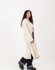 Soft Knit Long Hoodie Cardigan