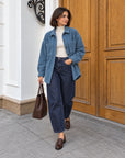 Relaxed Fit Shirt Jacket