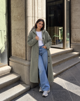 Modern Casual Hooded Coat