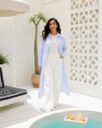 Cloud Bloom Shirt Dress