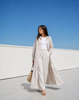 Soft Tide Dress with Belt