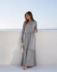 Cotton Flowy Dress-Pre Order