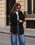 Relaxed Fit Shirt Jacket