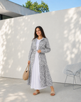 Soft Tide Dress with Belt
