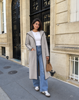 Modern Hooded Coat