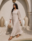 Soft Floral Flow Dress