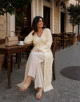 5046-Long Kimono with Belt
