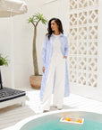 Cloud Bloom Shirt Dress