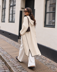 Soft Knit Long Hoodie Cardigan