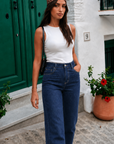 Jeans Wide Leg Pants