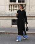 Long Hoodie with Two Pockets