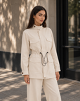 Modest Elastic Set with Pockets