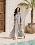 Tie-Waist Maxi Dress-5030