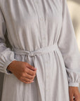 Modest Belted Dress