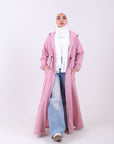 Abaya With Elastic Belt