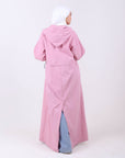 Abaya With Elastic Belt