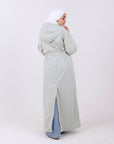 Abaya With Elastic Belt