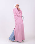 Abaya With Elastic Belt