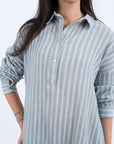 The Soft Stripe Maxi