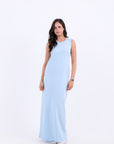Sleeveless Cotton Basic Dress