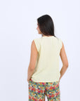 HS 107- Flowery Soft Pants with Top