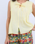 HS 107- Flowery Soft Pants with Top