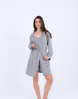 Hs 106- Cotton Pajama Set – 4 Pieces