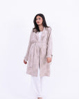 Blush Bloom Trench