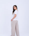 HS 103- Stripe Pants Comfort Pajama Set