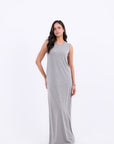 Sleeveless Cotton Basic Dress