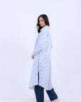 Cloud Bloom Shirt Dress