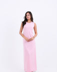 Sleeveless Cotton Basic Dress