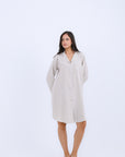 HS 112- Buttons Night Dress