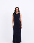 Sleeveless Cotton Basic Dress