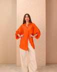 Oversize Buttons Shirt