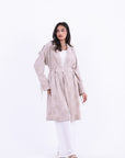 Blush Bloom Trench