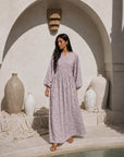 Soft Floral Flow Dress