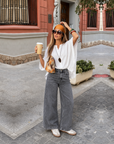 Jeans Wide Leg Pants