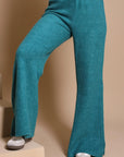 Knitwear Wide Leg Pants