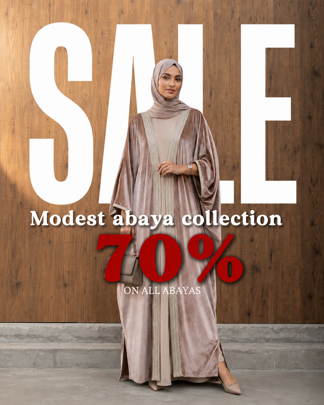 Modest Abaya up to 70%
