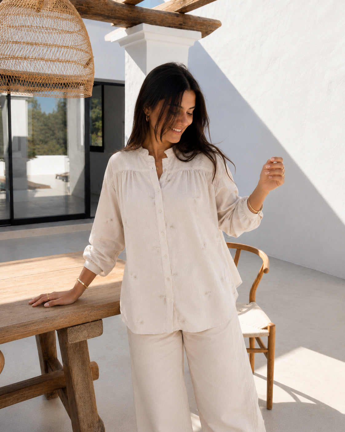 Linear Stitch Shirt