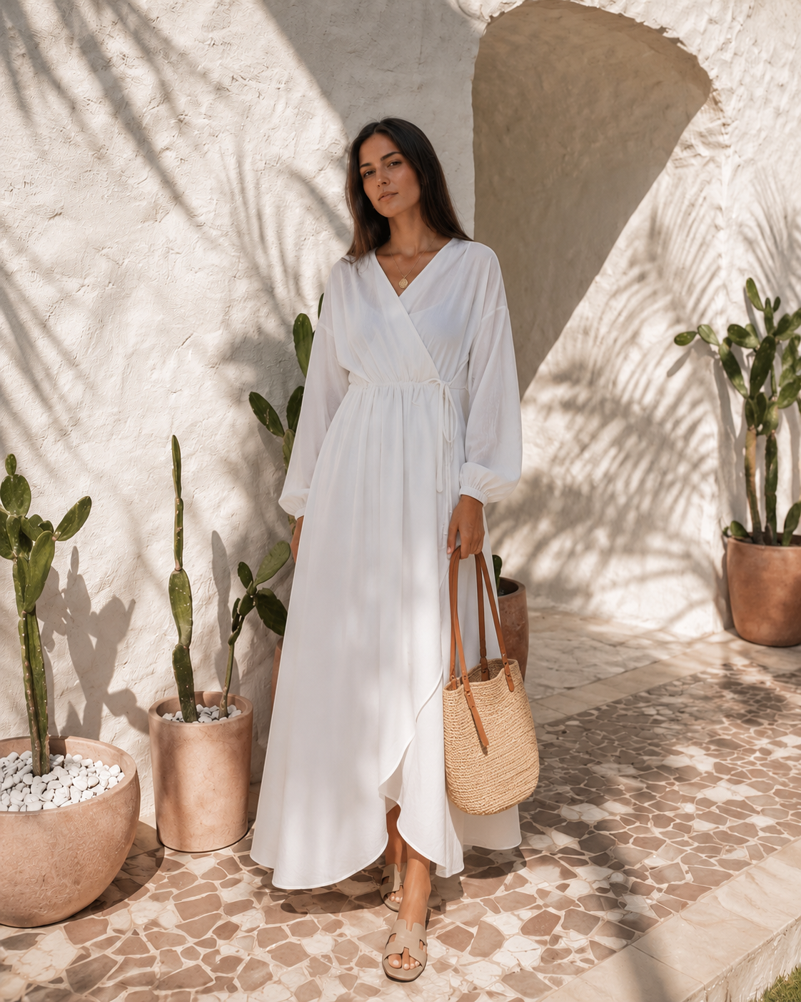 Soft Wrap Dress
