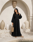 Soft Floral Flow Dress